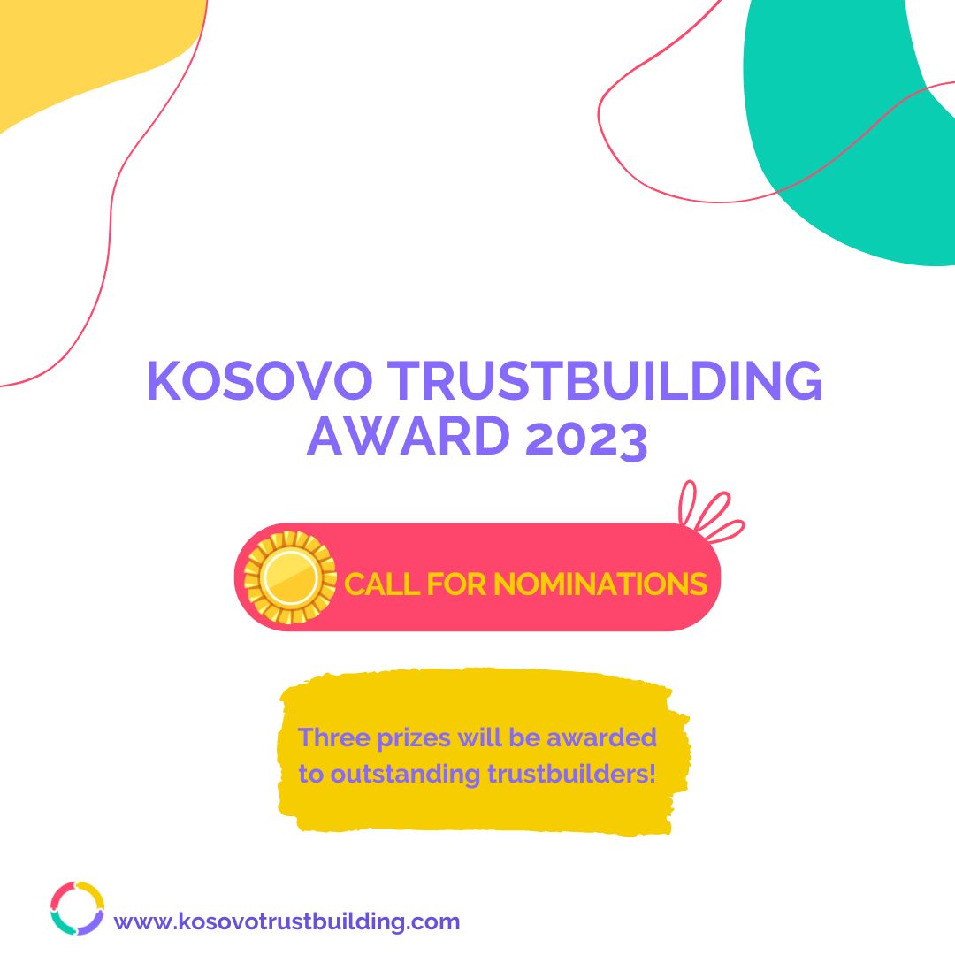 Call for Nominations: Kosovo Trustbuilding Awards