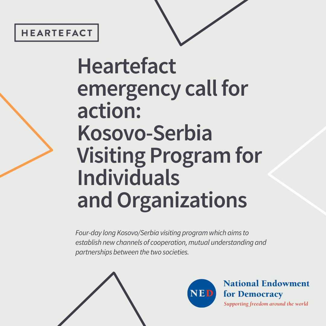 📣 Call for Applications: Kosovo-Serbia Visiting Program for Cooperation and Partnership