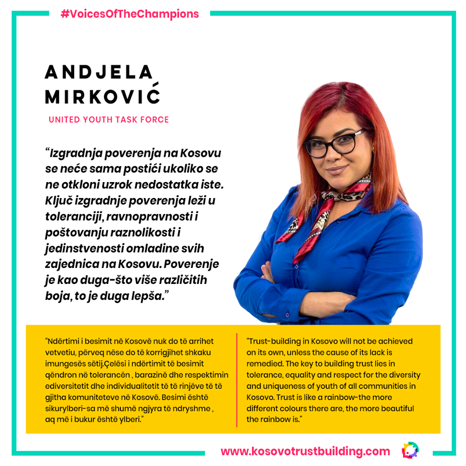 Activist Anđela Mirković is a #KTBChampion!