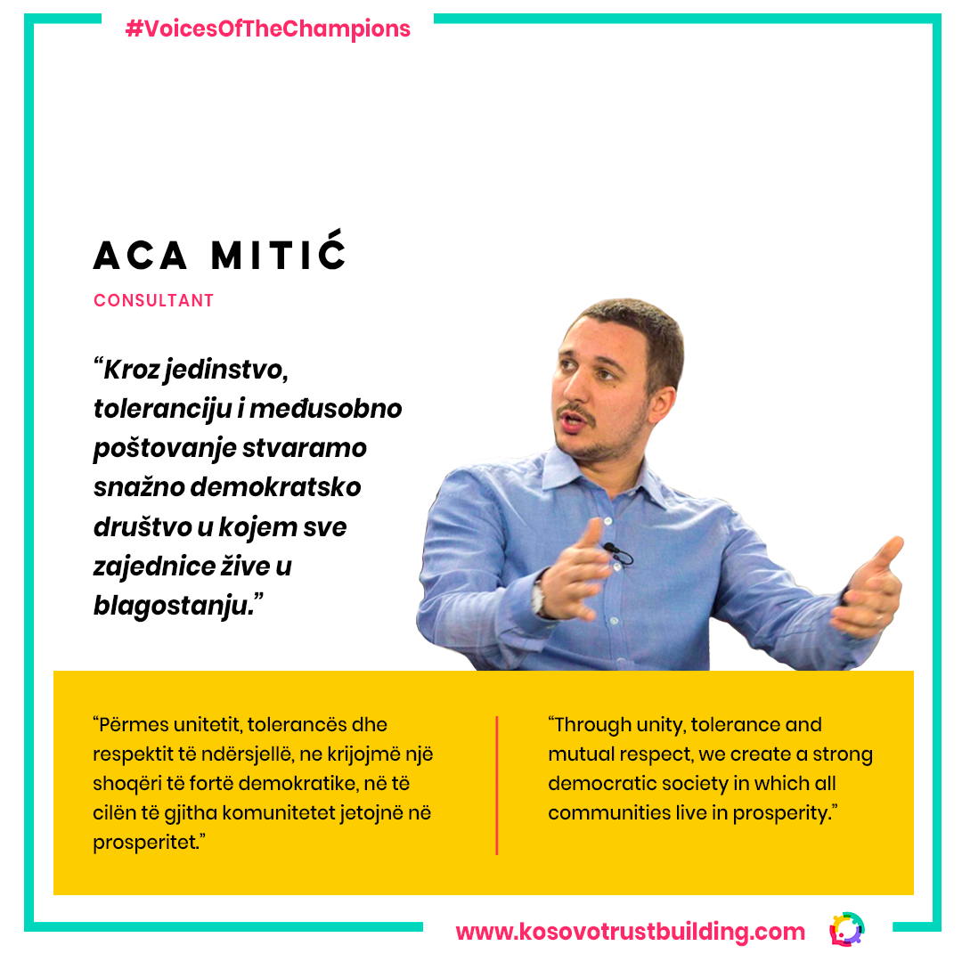 Consultant, Aca Mitić is a #KTBChampion!