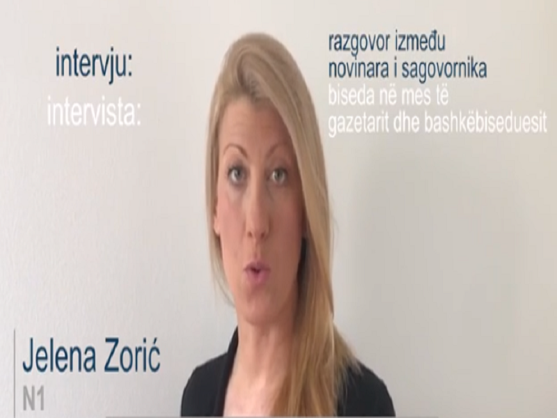 OpisMEDIJavanje with Jelena Zorić